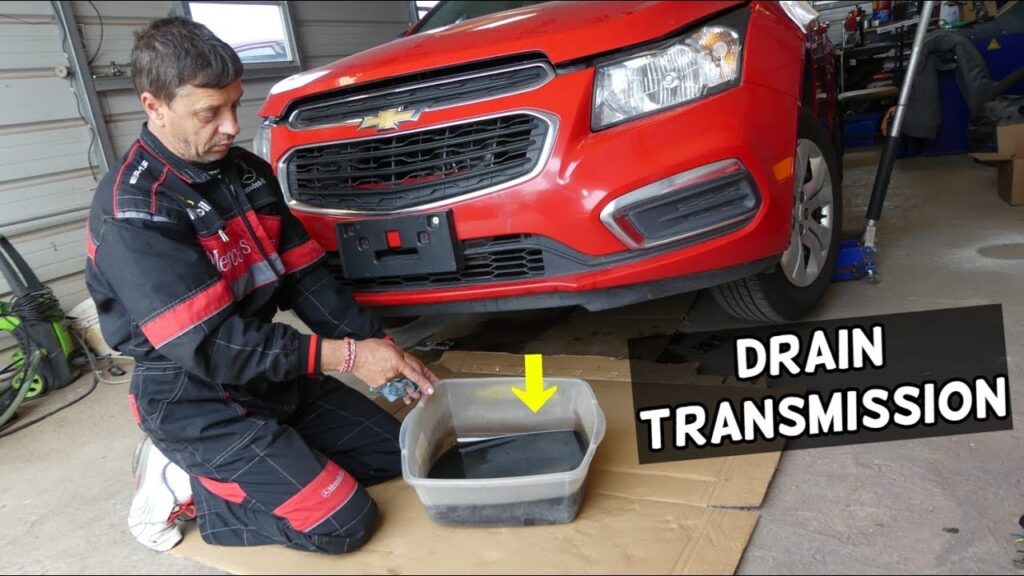 How To Drain Change Transmission Fluid On Chevrolet Cruze Sonic